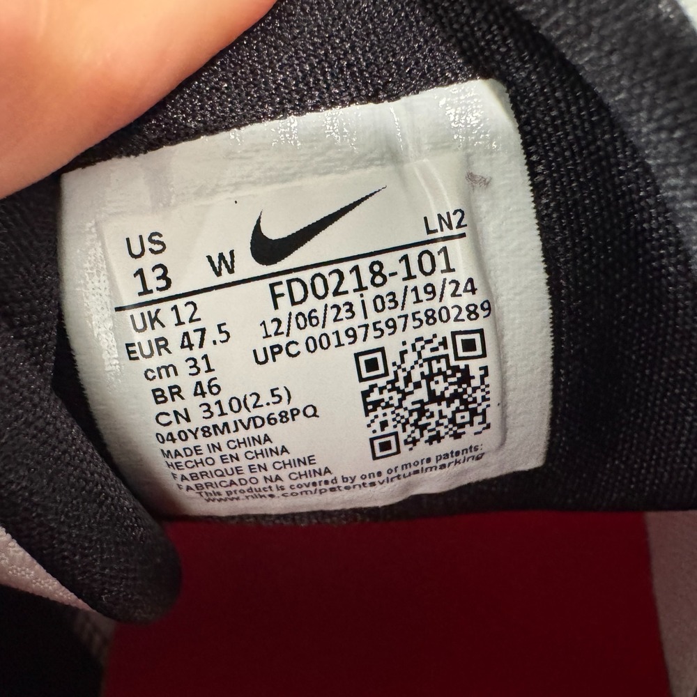 Nike Air Zoom Infinity Tour 2 Golf Red Wide FD0218-101 Men's Size 13 Wide - Picture 7 of 7